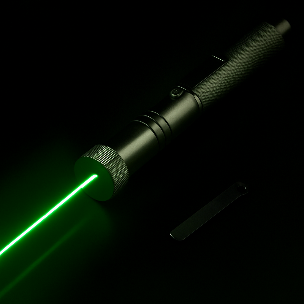 Rechargeable Laser Pointer Pen with Adjustable Focus and USB Charging - Image 2