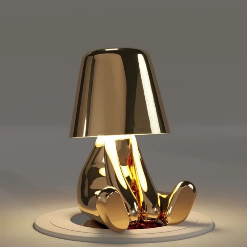 Rechargeable LED Table Lamp with Touch Dimming and Decorative Modern Design - Image 10