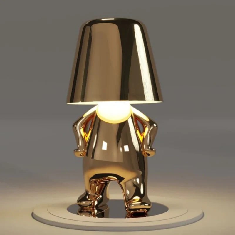 Rechargeable LED Table Lamp with Touch Dimming and Decorative Modern Design - Image 11