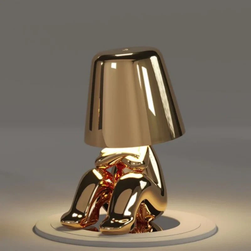Rechargeable LED Table Lamp with Touch Dimming and Decorative Modern Design - Image 14