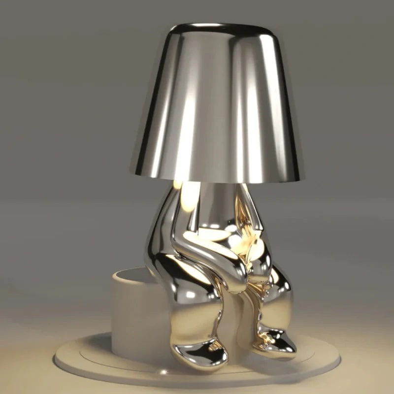 Rechargeable LED Table Lamp with Touch Dimming and Decorative Modern Design - Image 17