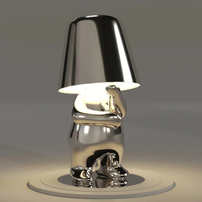 Rechargeable LED Table Lamp with Touch Dimming and Decorative Modern Design - Image 18