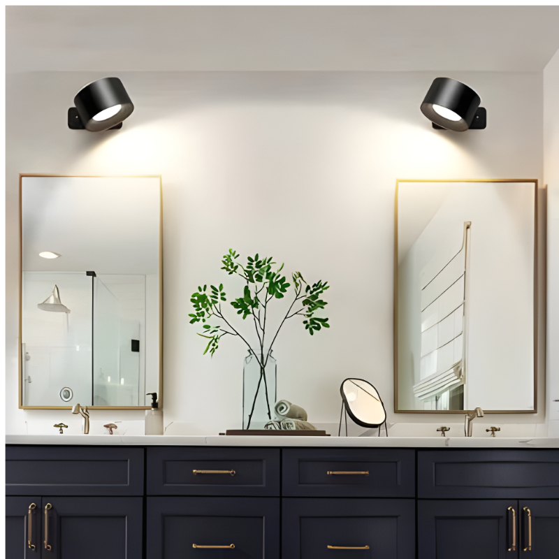 Rechargeable Wall Sconce with 360° Rotating Magnetic Head and Remote Control - Image 13
