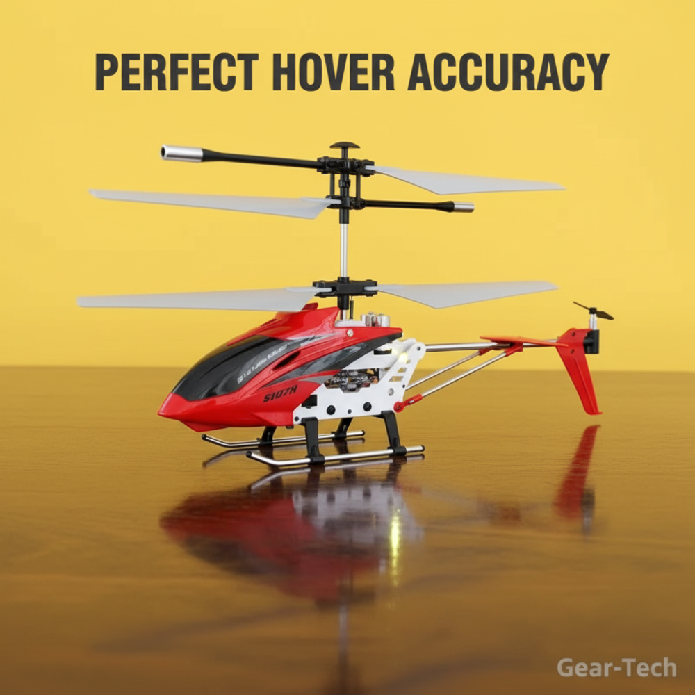 Remote Control Helicopter with Coaxial Rotors Metal Frame and USB Rechargeable Battery - Image 16