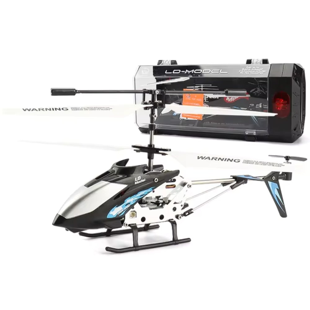 Remote Control Helicopter with Coaxial Rotors Metal Frame and USB Rechargeable Battery - Image 21