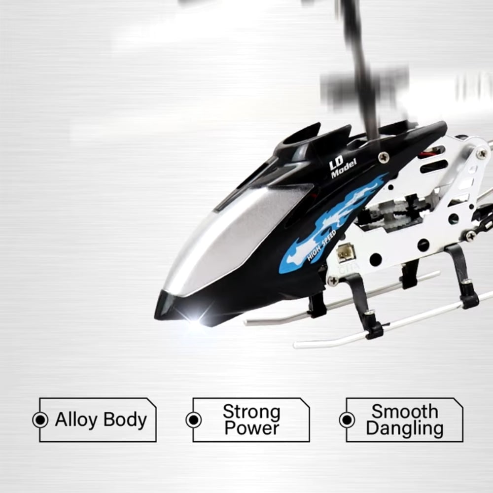 Remote Control Helicopter with Coaxial Rotors Metal Frame and USB Rechargeable Battery - Image 22
