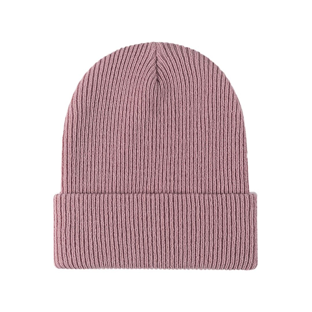 Ribbed Knit Beanie Hat for Mens and Winter with Folded Cuff - Image 8