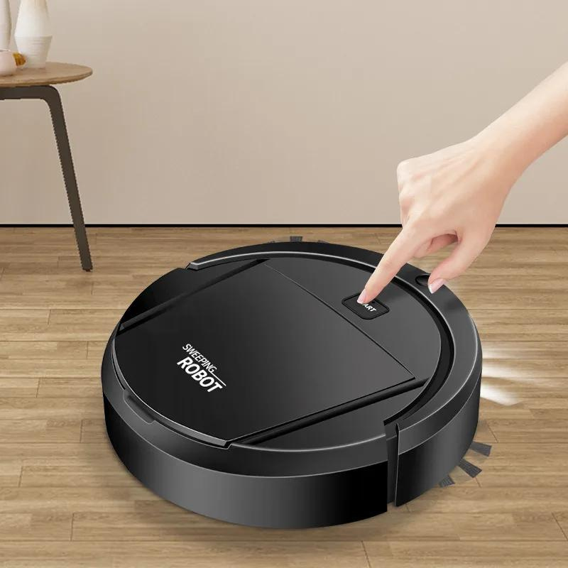 Robotic Vacuum Cleaner with Dual Side Brushes and Low-Profile Design for Hard Floor Cleaning - Image 3