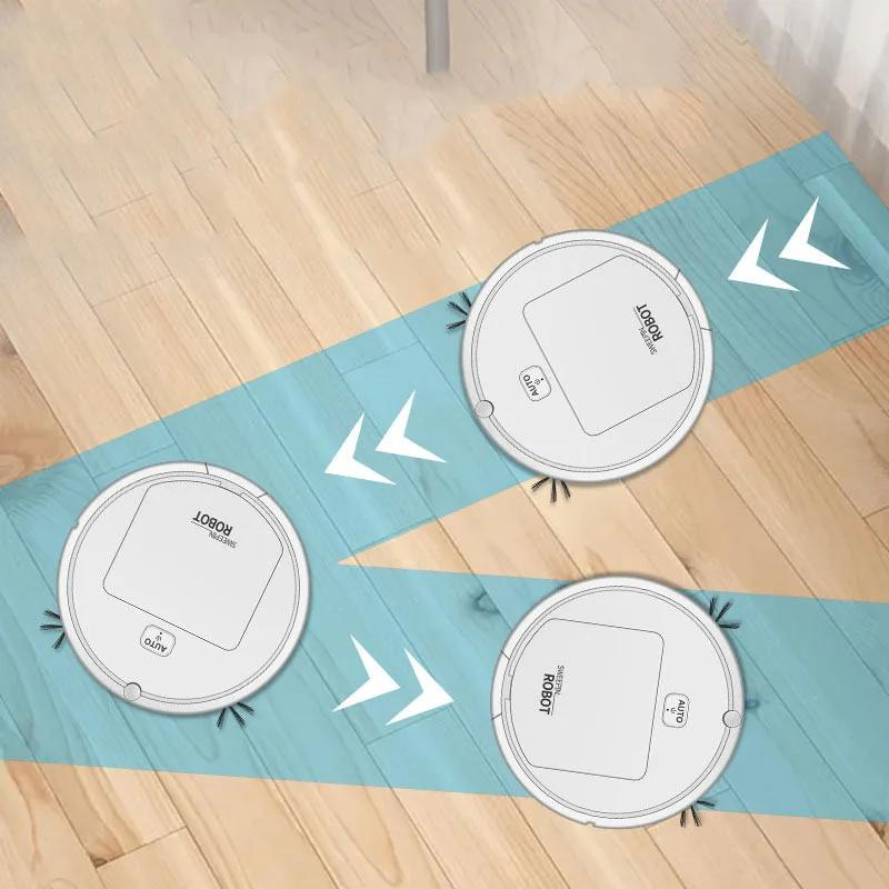 Robotic Vacuum Cleaner with Dual Side Brushes and Low-Profile Design for Hard Floor Cleaning - Image 5
