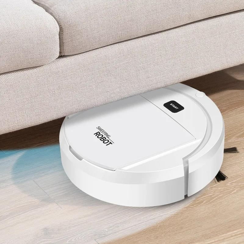Robotic Vacuum Cleaner with Dual Side Brushes and Low-Profile Design for Hard Floor Cleaning - Image 6