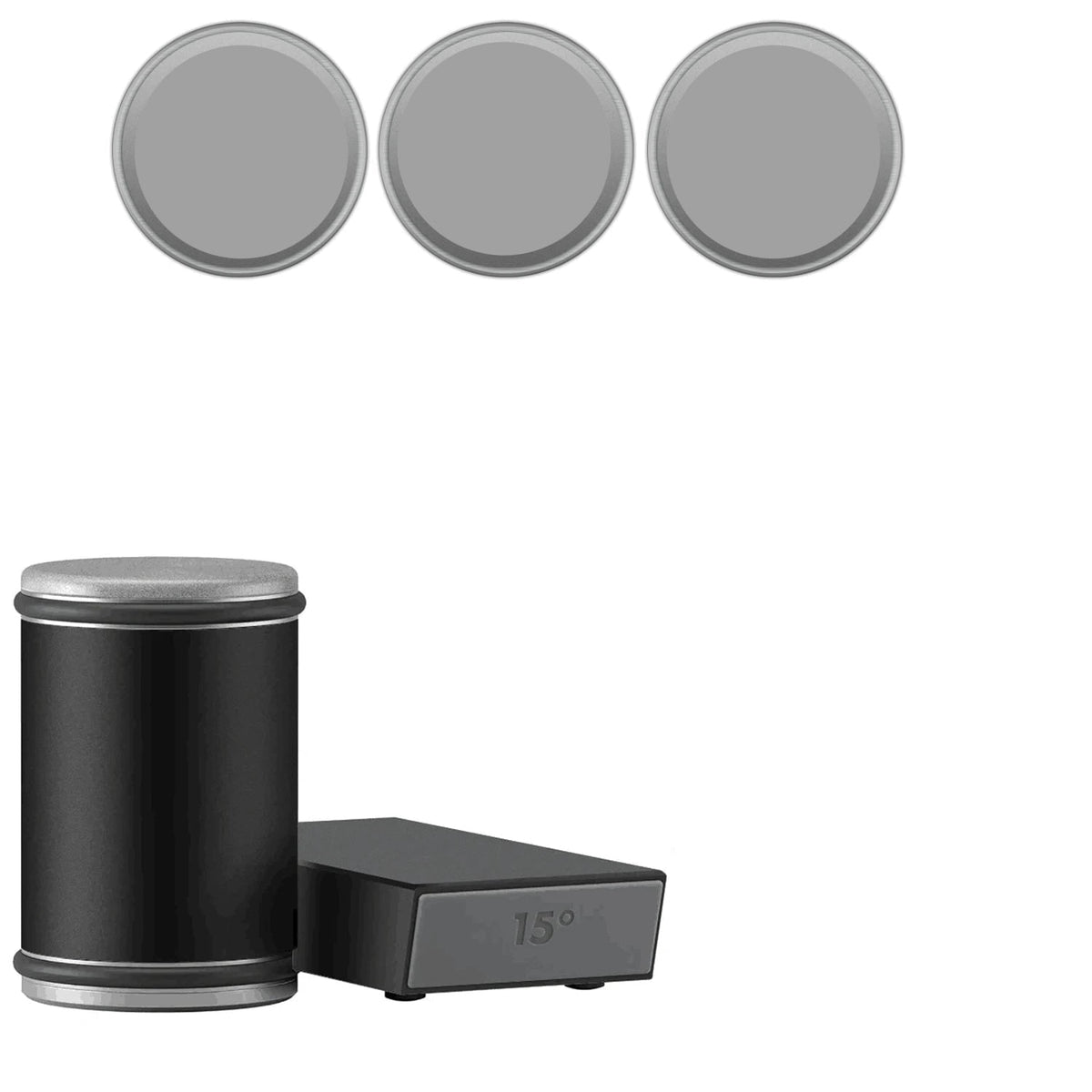 Rolling Knife Sharpener with Magnetic Angle Guide and Diamond Abrasive Discs - Image 13