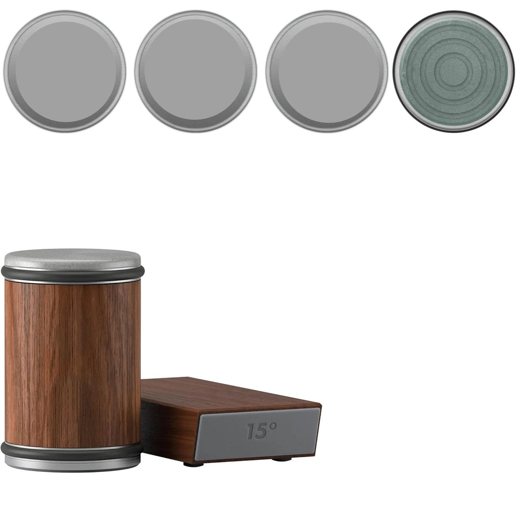 Rolling Knife Sharpener with Magnetic Angle Guide and Diamond Abrasive Discs - Image 20