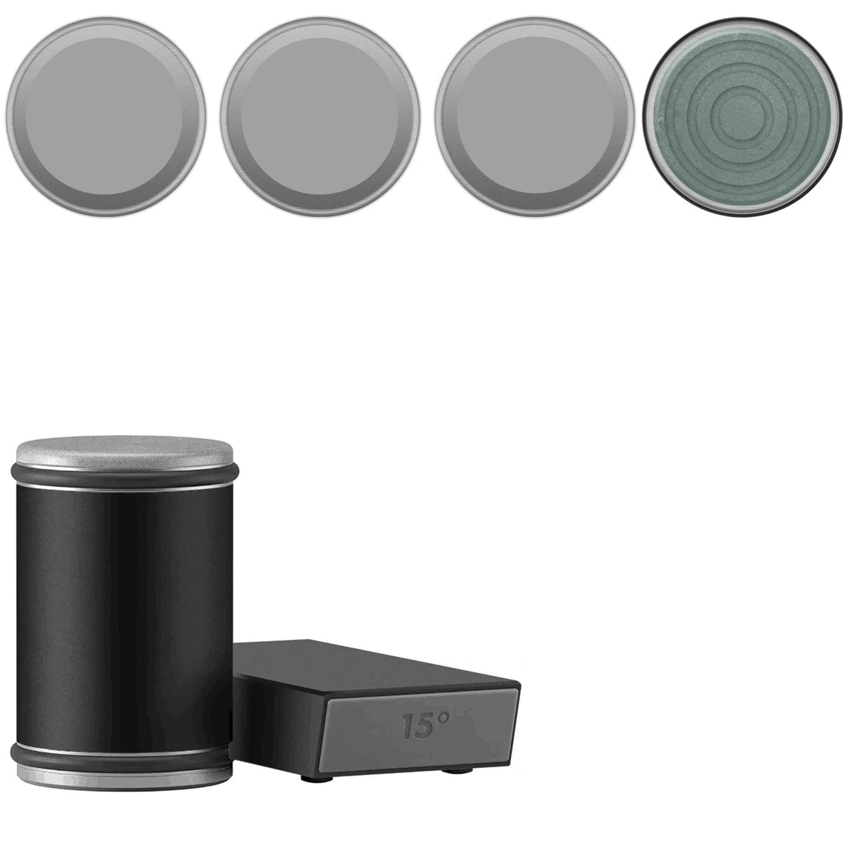 Rolling Knife Sharpener with Magnetic Base and Dual Angle Diamond Abrasive - Image 21