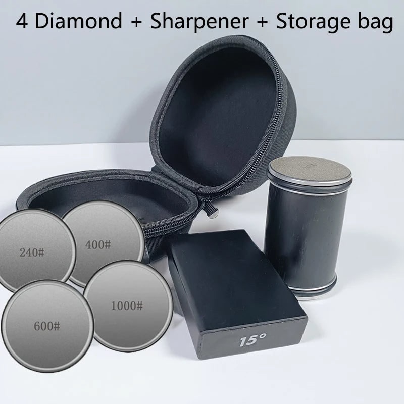 Rolling Knife Sharpener with Magnetic Base and Dual Angle Diamond Abrasive - Image 53