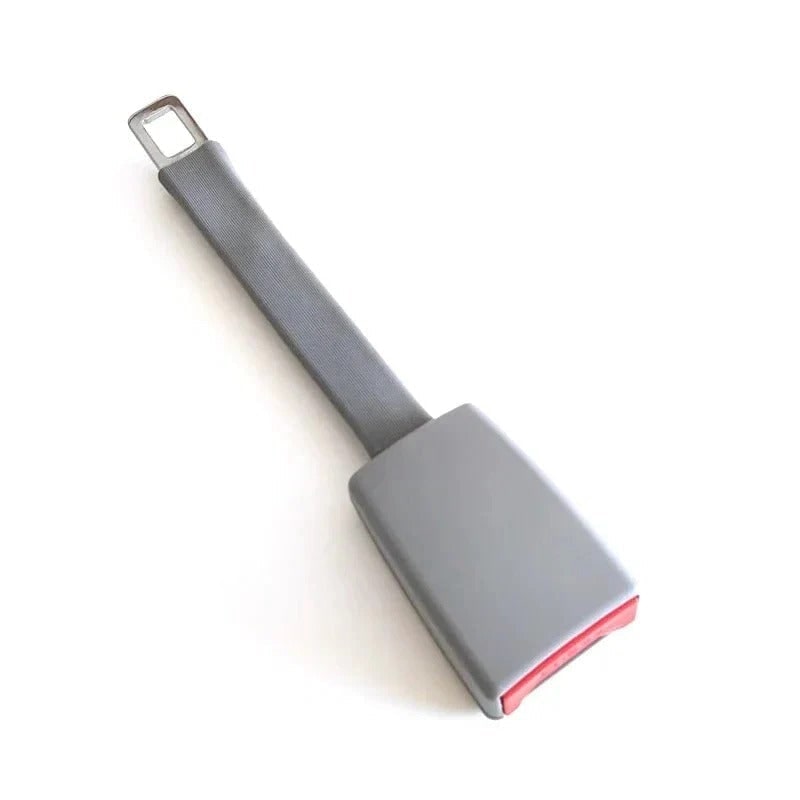 Seat Belt Extender with 11-Inch Rigid Stem and Metal Buckle for Universal Car Safety Access - Image 1