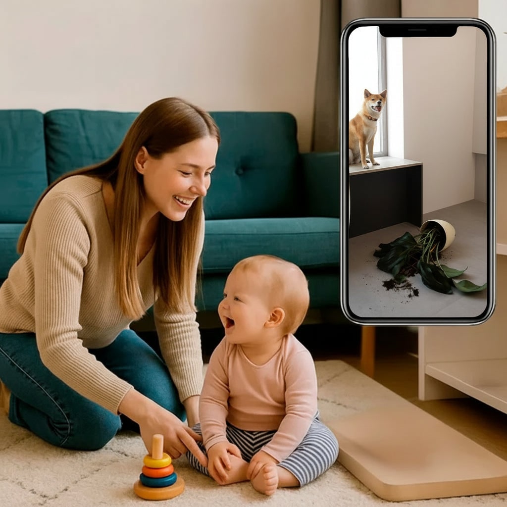 Security Camera Wireless WIFI with Night Vision and Audio for Home Monitoring - Image 6