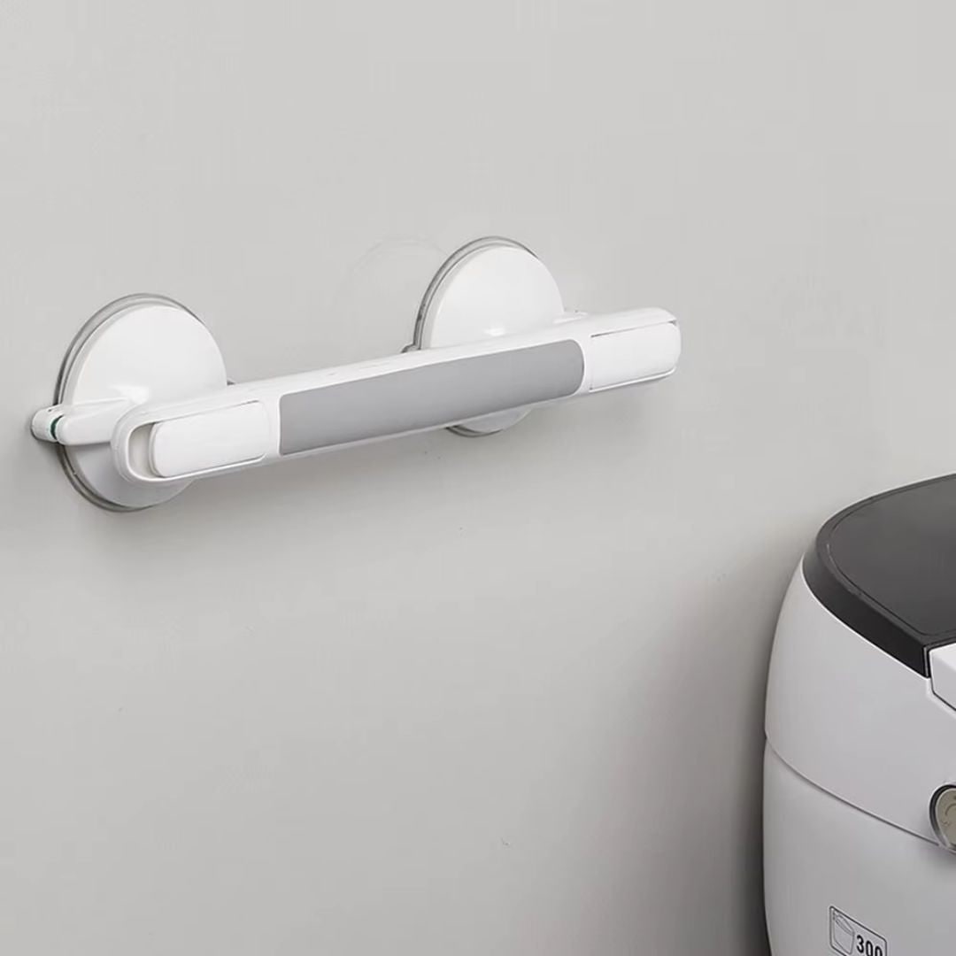 Shower Grab Bar with Suction Cups and Safety Indicator for Bathroom Bathtub - Image 10