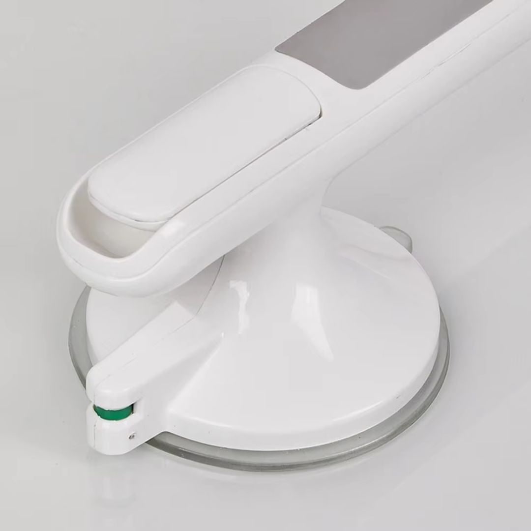 Shower Grab Bar with Suction Cups and Safety Indicator for Bathroom Bathtub - Image 4