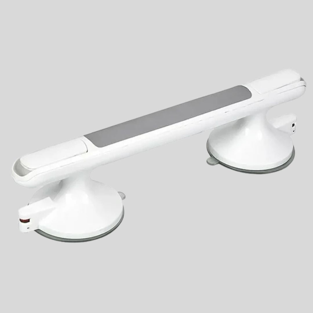 Shower Grab Bar with Suction Cups and Safety Indicator for Bathroom Bathtub - Image 7