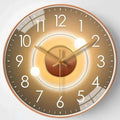 Silent Wall Clock with Minimalist Analog Face and Glossy Glass Cover - Image 6