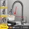 Single-Handle Pull-Down Kitchen Faucet with 360° Swivel Spout and Spray Head - Image 13