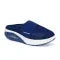 Slip-On Sneakers with Air Cushion Mesh Upper and Backless Mule Design - Image 11