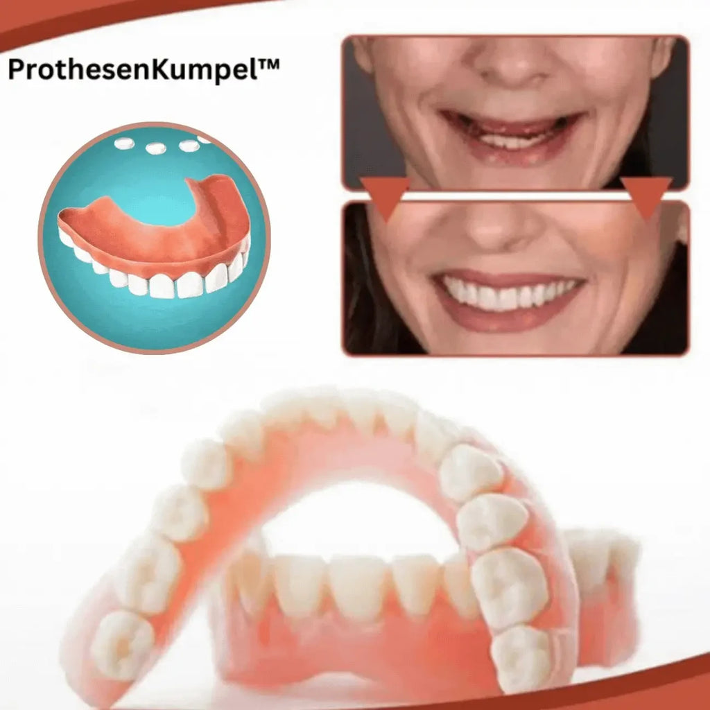 Snap on Veneers with Moldable Beads and Artificial Gums Custom Fit False Teeth - Image 4
