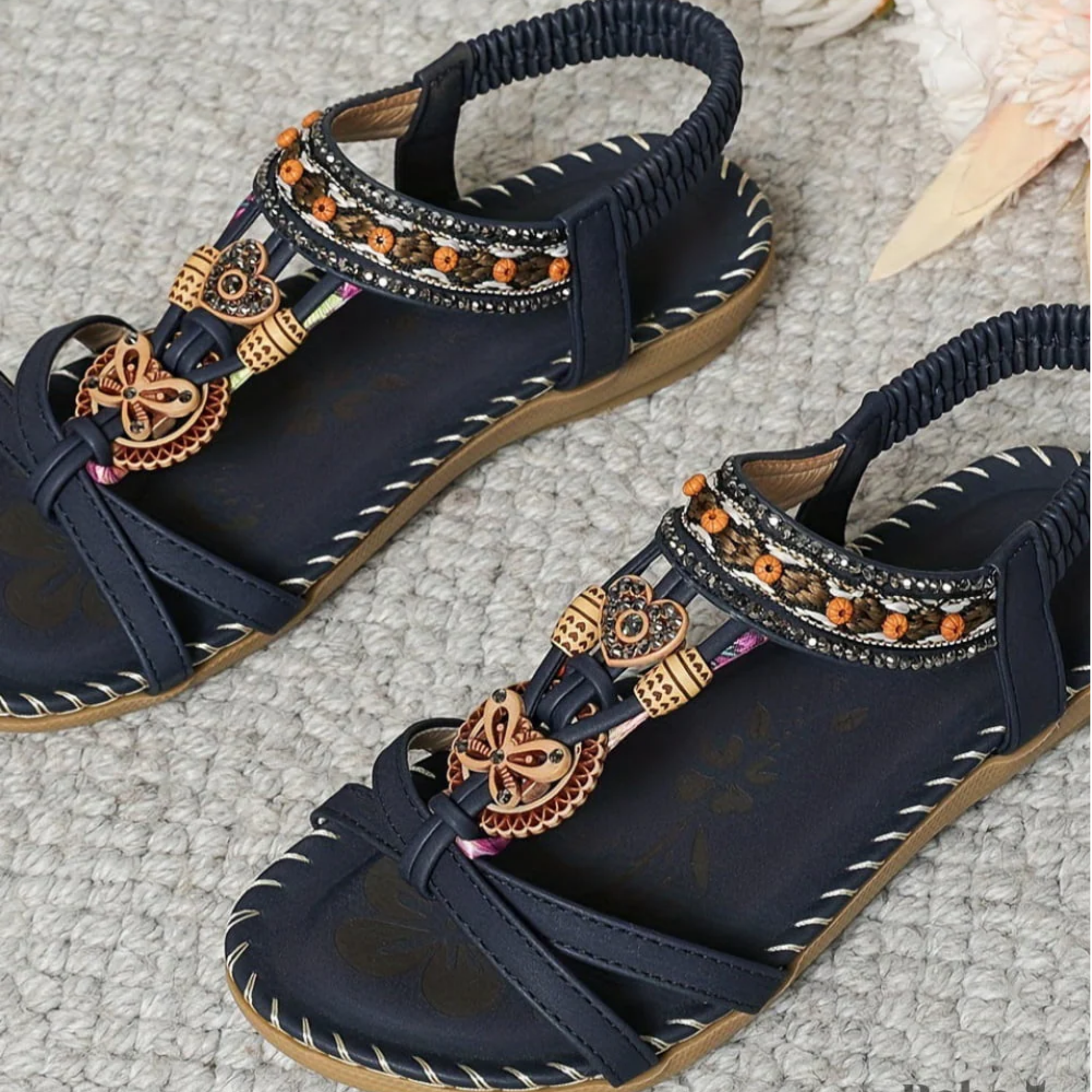 Sofia | Sandali Donna Comodi Boho Infradito Estate