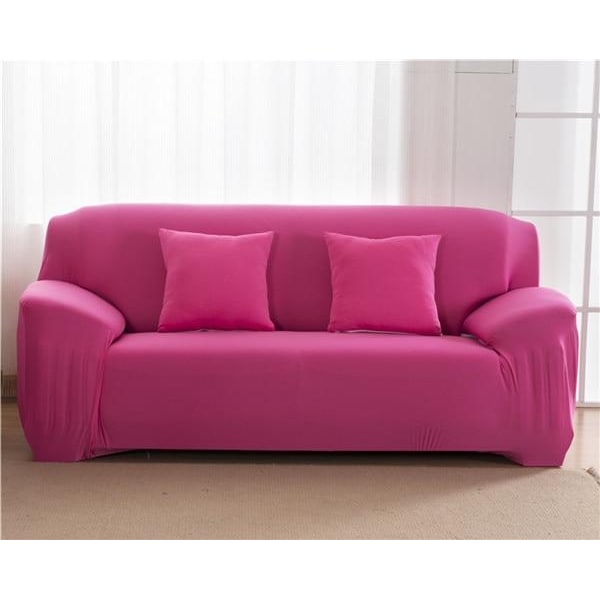 Stretch Sofa Cover with Elastic Fitted Slipcover and Wrinkle-Resistant Knit Fabric - Image 15