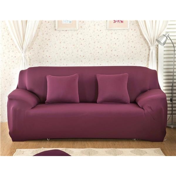 Stretch Sofa Cover with Elastic Fitted Slipcover and Wrinkle-Resistant Knit Fabric - Image 22