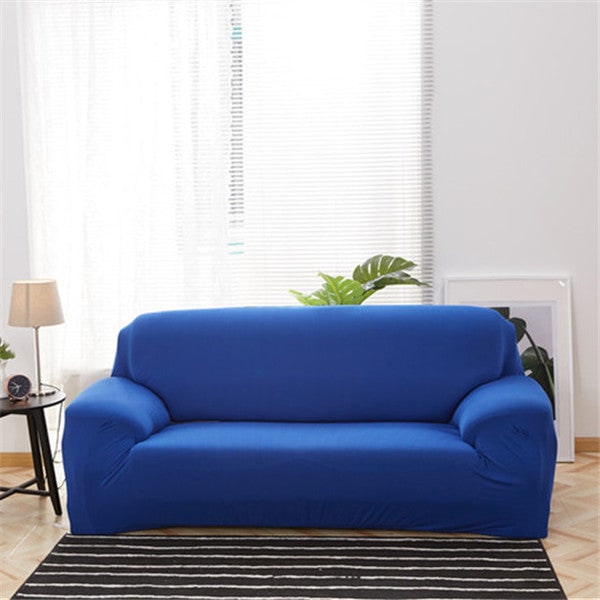 Stretch Sofa Cover with Elastic Fitted Slipcover and Wrinkle-Resistant Knit Fabric - Image 30