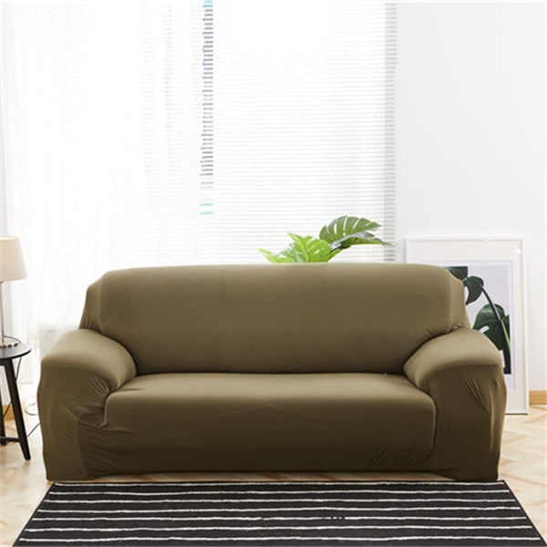 Stretch Sofa Cover with Elastic Fitted Slipcover and Wrinkle-Resistant Knit Fabric - Image 31