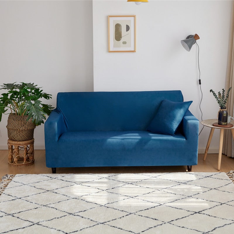 Stretch Sofa Cover with Elastic Fitted Slipcover and Wrinkle-Resistant Knit Fabric - Image 34