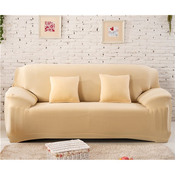 Stretch Sofa Cover with Elastic Fitted Slipcover and Wrinkle-Resistant Knit Fabric - Image 36