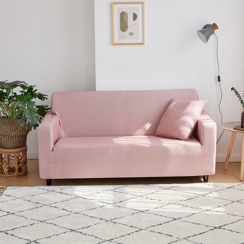 Stretch Sofa Cover with Elastic Fitted Slipcover and Wrinkle-Resistant Knit Fabric - Image 38