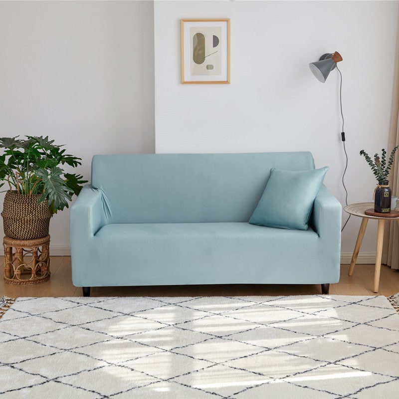 Stretch Sofa Cover with Elastic Fitted Slipcover and Wrinkle-Resistant Knit Fabric - Image 39