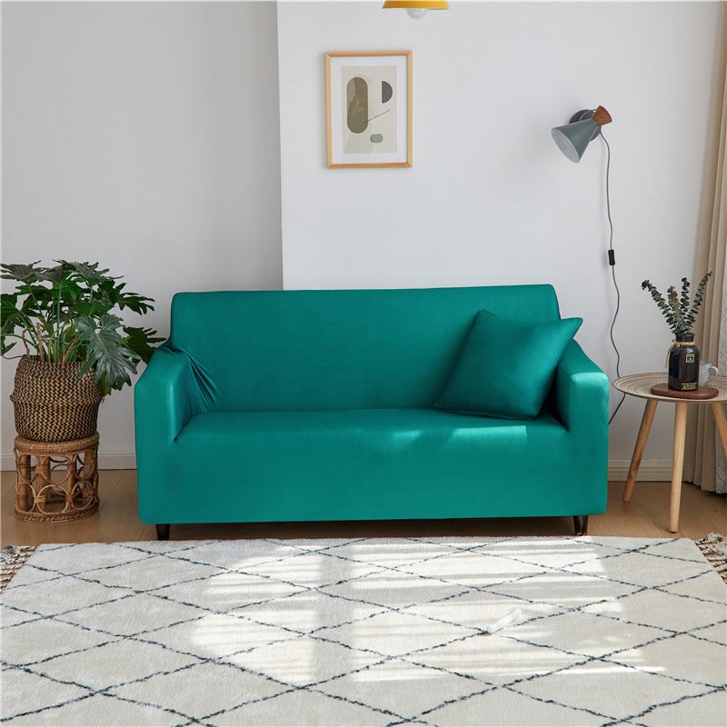 Stretch Sofa Cover with Elastic Fitted Slipcover and Wrinkle-Resistant Knit Fabric - Image 40