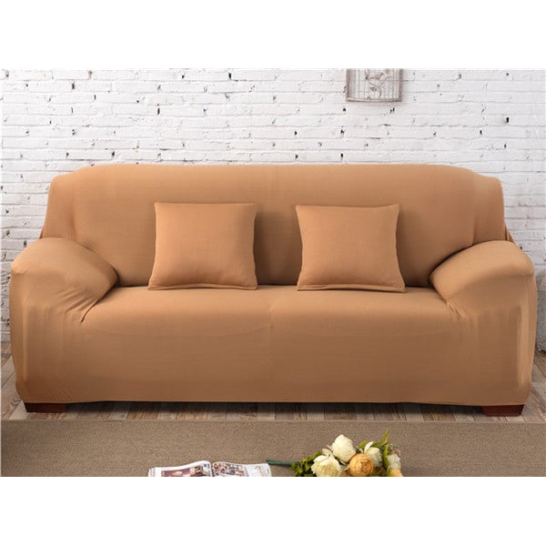 Stretch Sofa Cover with Elastic Fitted Slipcover and Wrinkle-Resistant Knit Fabric - Image 44