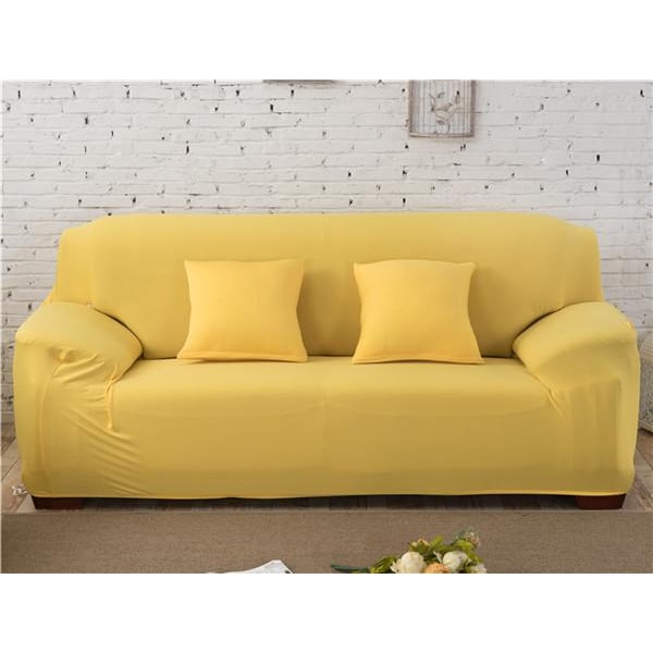 Stretch Sofa Cover with Elastic Fitted Slipcover and Wrinkle-Resistant Knit Fabric - Image 45