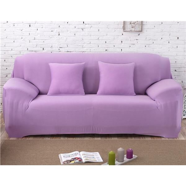 Stretch Sofa Cover with Elastic Fitted Slipcover and Wrinkle-Resistant Knit Fabric - Image 5