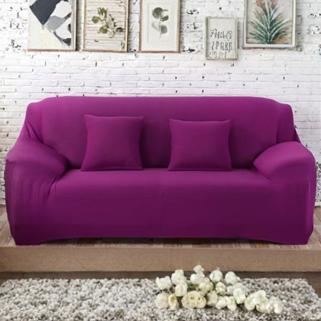 Stretch Sofa Cover with Elastic Slipcover for Furniture Protection - Image 19