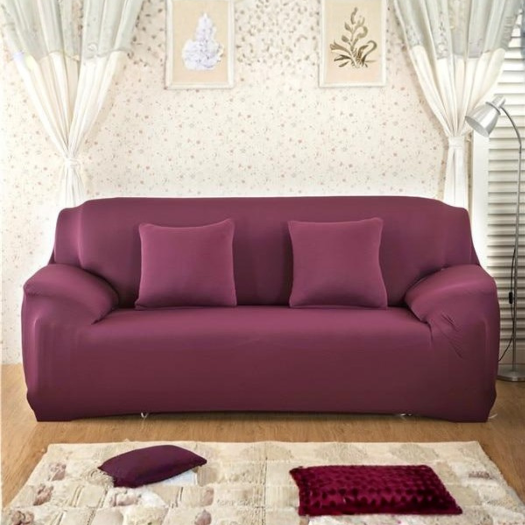Stretch Sofa Cover with Elastic Slipcover for Furniture Protection - Image 22