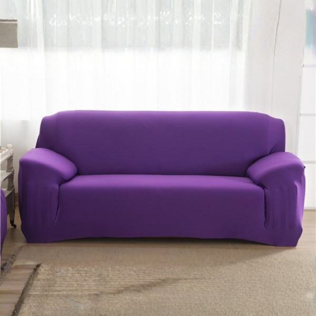 Stretch Sofa Cover with Elastic Slipcover for Furniture Protection - Image 3