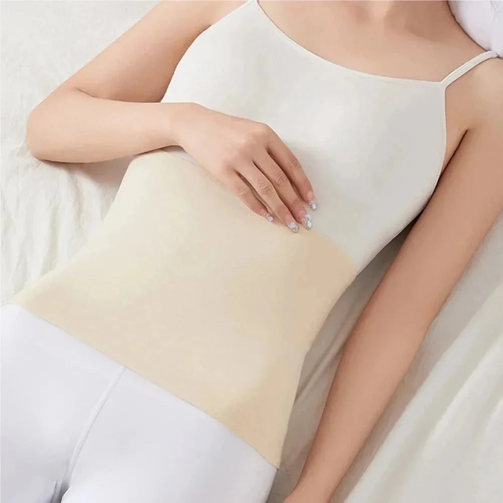 Stretchy Knit Back Support Belt with Kidney Warmer Band - Image 3
