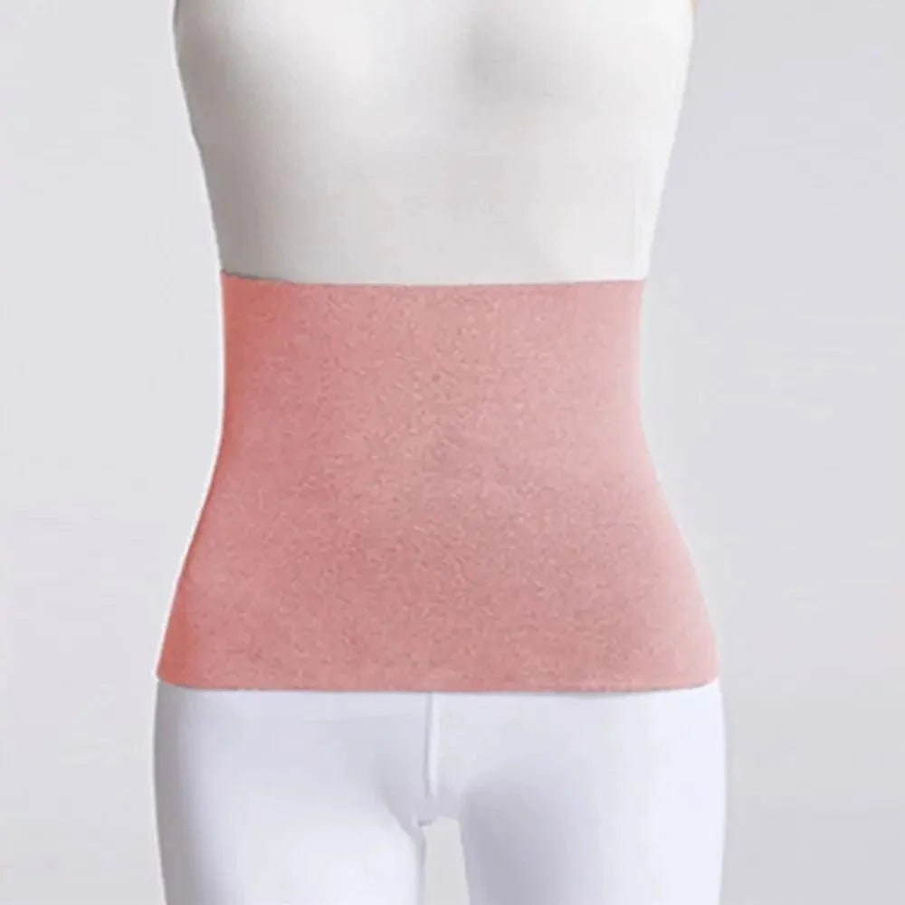 Stretchy Knit Back Support Belt with Kidney Warmer Band - Image 8