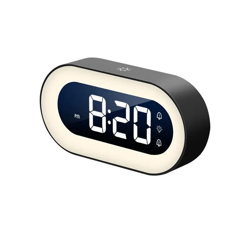 Sunrise Alarm Clock with Digital LED Display and Dimmable Night Light - Image 5