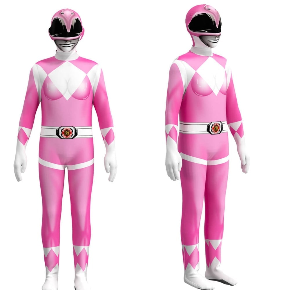 Superhero Costume Jumpsuit with Mask and Boot Covers for Halloween - Image 19
