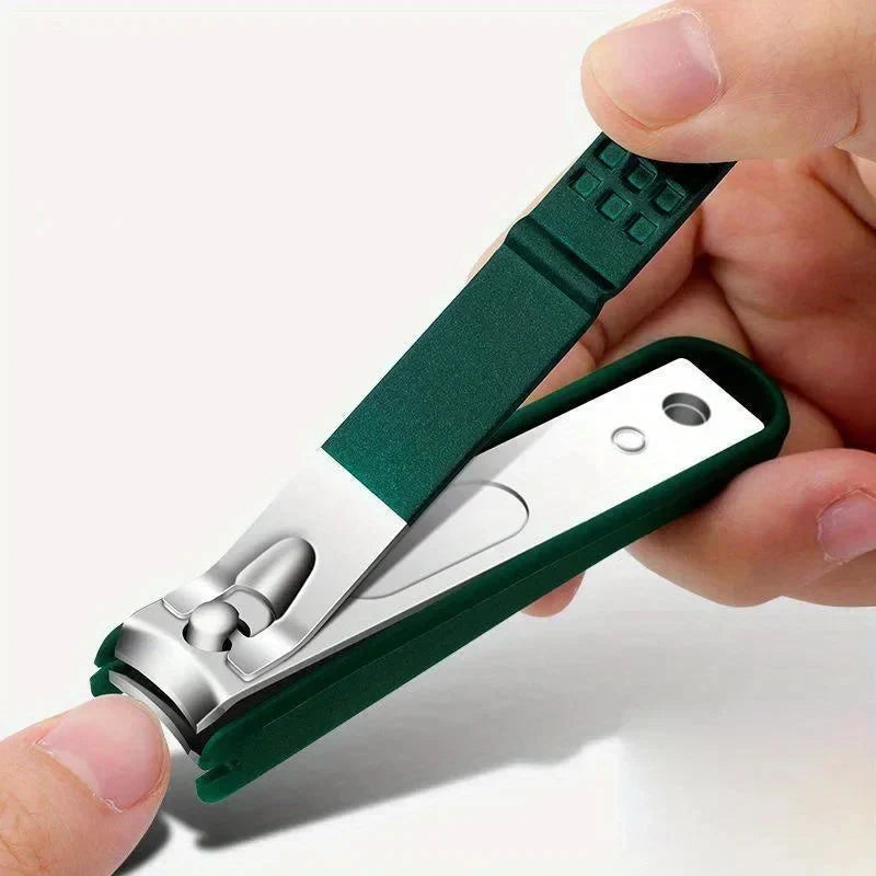 Toe Nail Clipper Set with Stainless Steel Blades Professional Fingernail and Storage Case - Image 4
