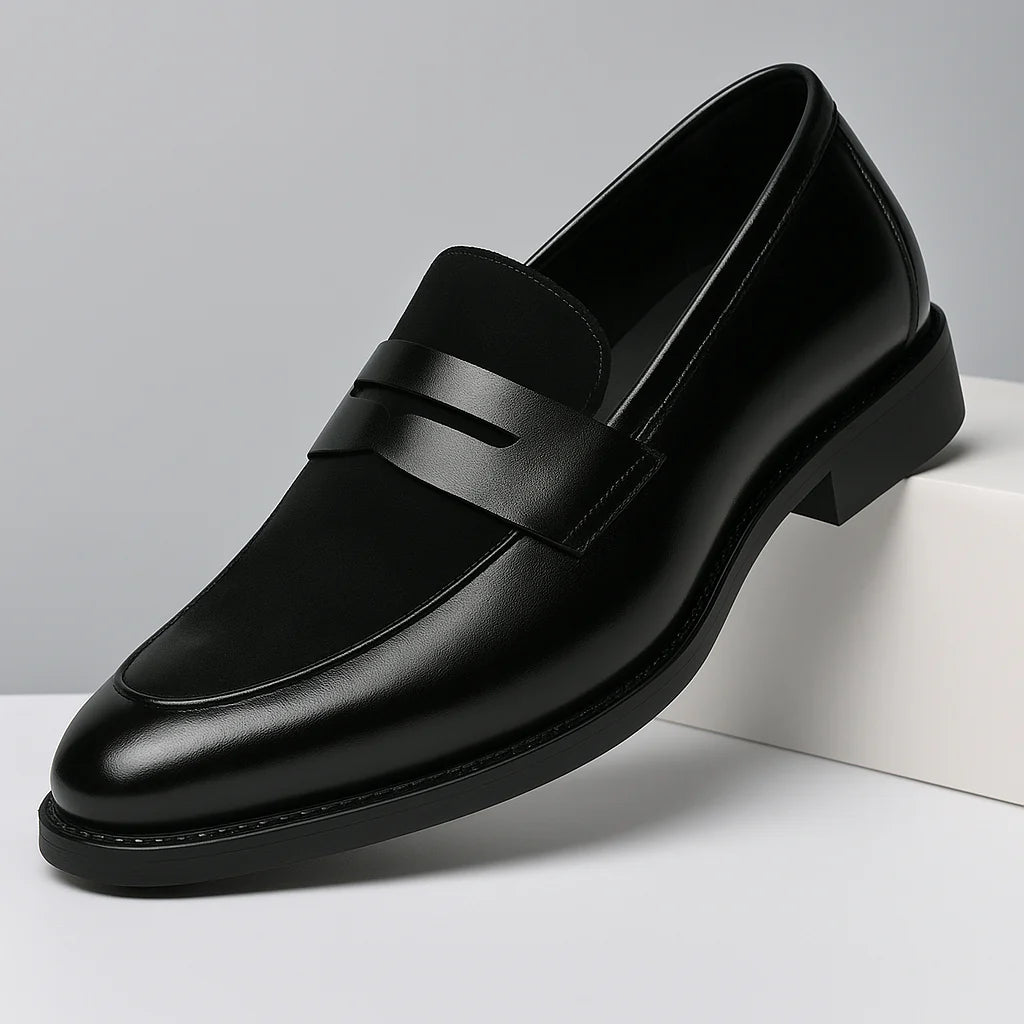 Tommaso | Mocassini Uomo Penny Loafer Nero