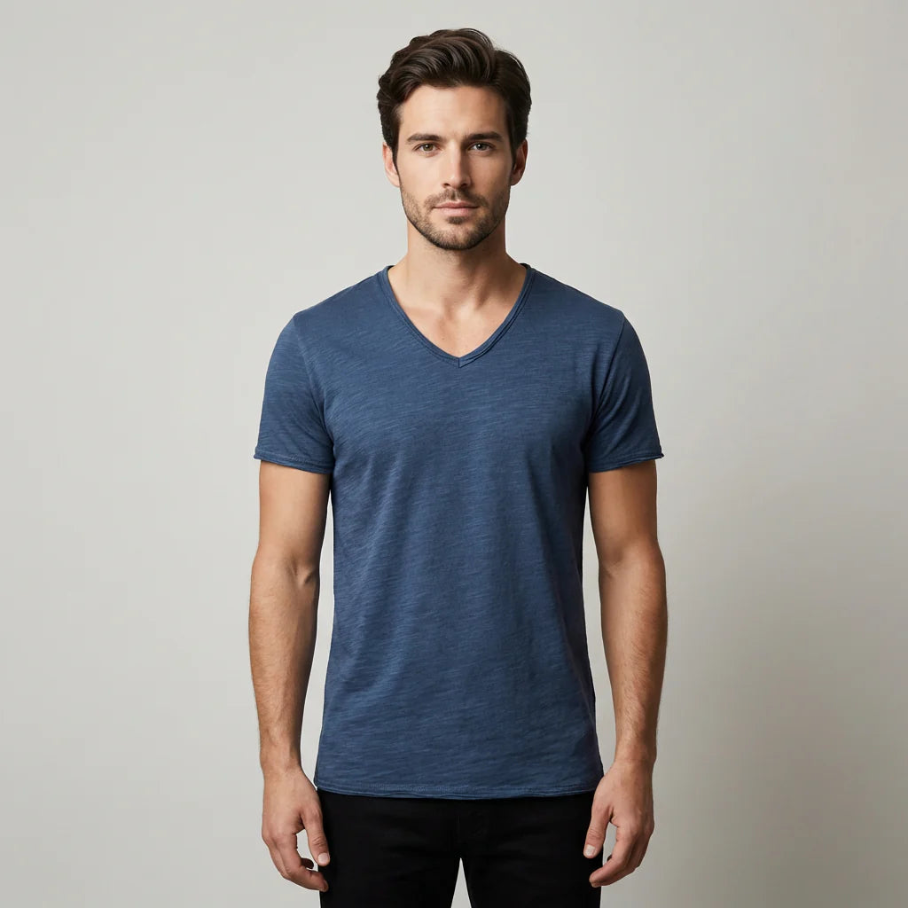Tommaso | T-Shirt Uomo Scollo V